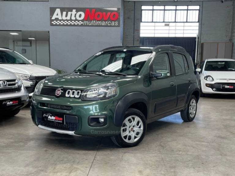 FIAT - UNO - 2016/2016 - Verde - R$ 46.990,00
