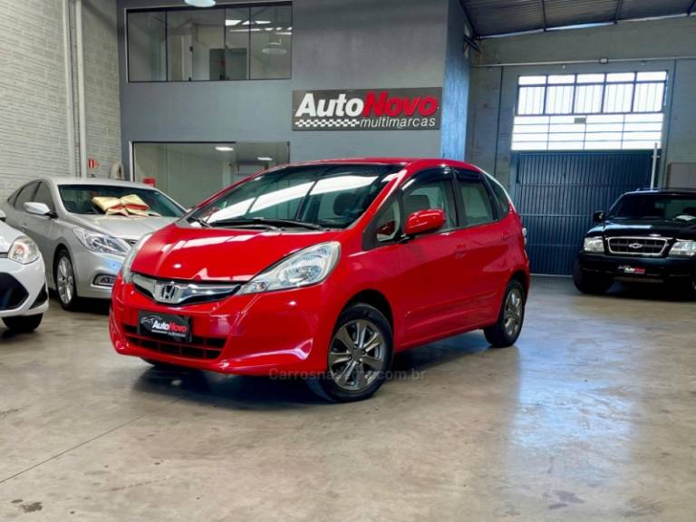 HONDA - FIT - 2012/2013 - Vermelha - R$ 55.990,00