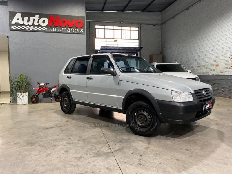 FIAT - UNO - 2008/2008 - Prata - R$ 19.990,00