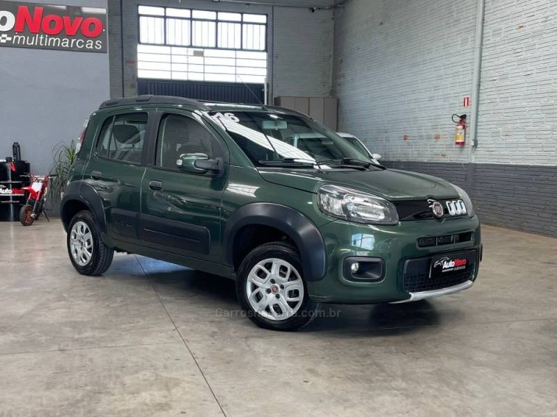FIAT - UNO - 2016/2016 - Verde - R$ 46.990,00